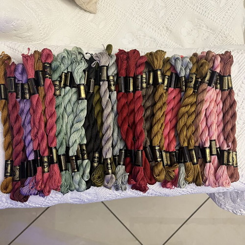 DMC embroidery threads Pearl Cotton No 5 pack of 50 new
