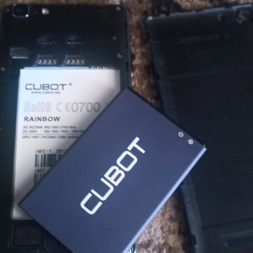 Cubot Rainbow mobile phone used for spare parts