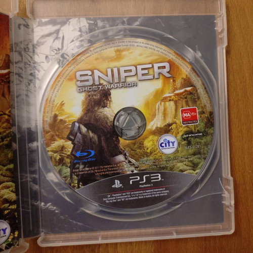 Sniper Ghost Warrior PS3 game used