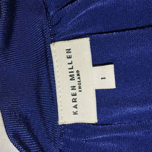 Karen Millen dress in royal blue like new, size XS