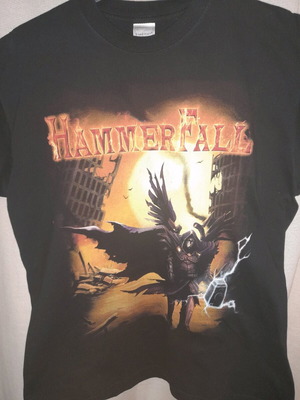 HammerFall "No Sacrifice, No Glory" 2009 T-shirt used, size L, black