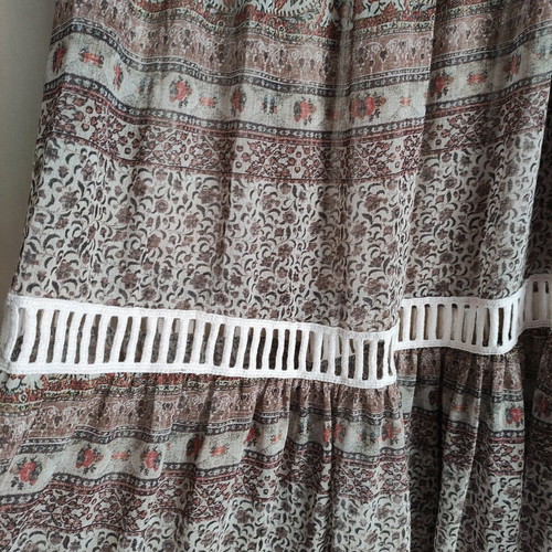 Maxi boho skirt Lynne like new, elastic waist