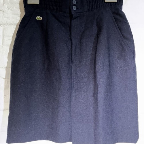 Lacoste wool skirt like new, blue, sizes M and L