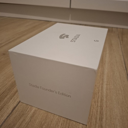 Google Stadia Founder's Edition console bundle with 3 controllers
