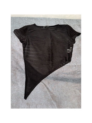 T-shirt new, black, size S