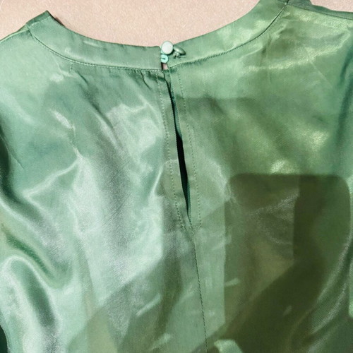 Mataksoto set blouse and skirt L like new, green