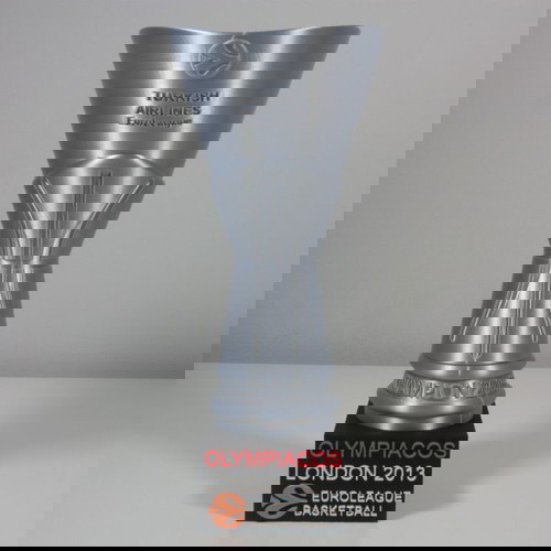 Κύπελλο Ολυμπιακού 2013 Ευρωλίγκα 30 εκατοστά με βάση, ειδική έκδοση