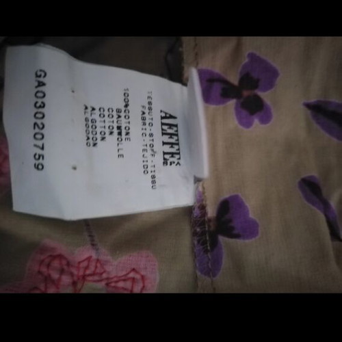 Alberta Ferretti collectible pants like new, hand-embroidered with beads, XL