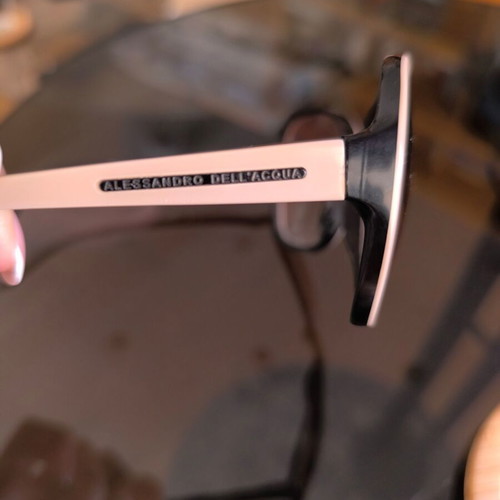 Alessandro Dell'Acqua cream sunglasses like new