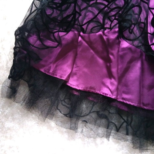 Bonprix evening dress L like new, black and purple