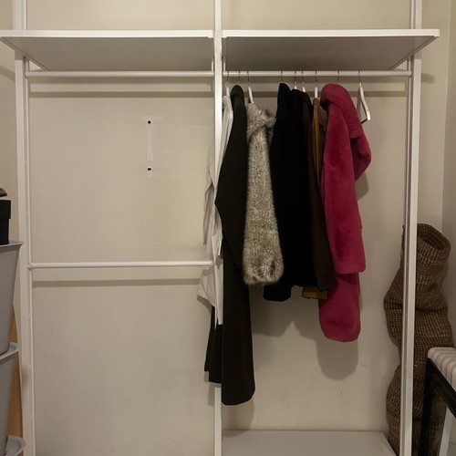 Ikea Elvarli modular open storage wardrobe like new