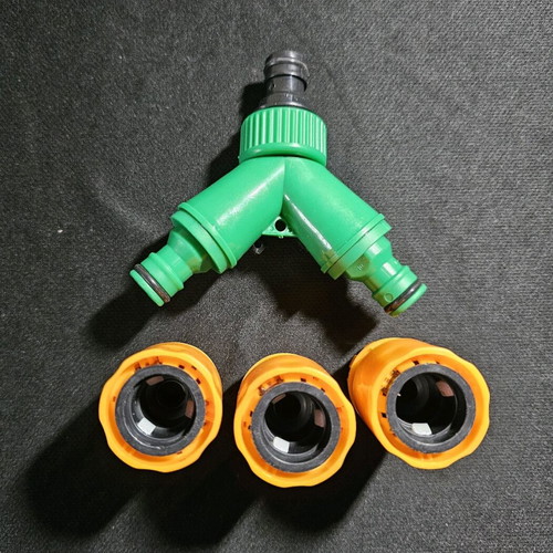 Tap splitter set new with valves