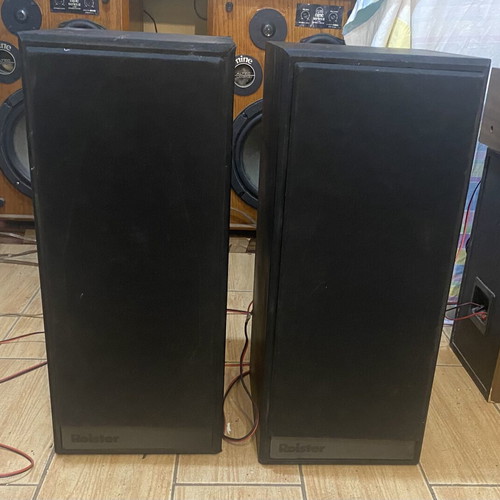 Roister DS-110 speakers used, genuine Vifa drivers, 105 watt