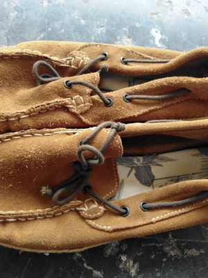 Παιδικά σουέντ μοκασίνια Zara μεταχειρισμένα, μέγεθος 33, καμηλό