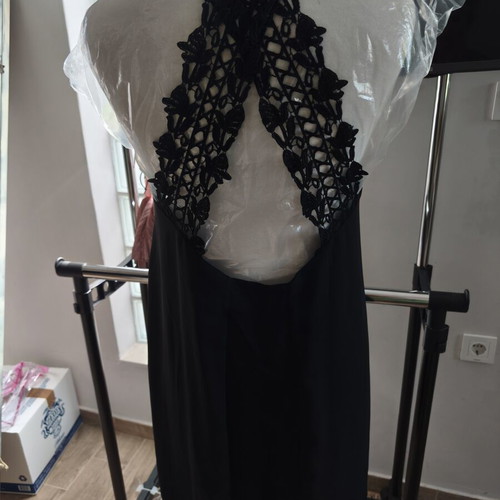 Evening dress black size L like new