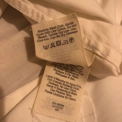 DKNY women's shirt white size S like new