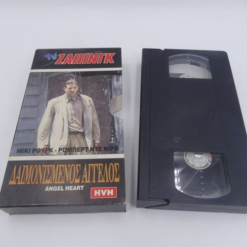 Angel Heart Demon Angel VHS used with Greek subtitles