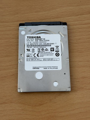 Toshiba 1TB HDD 2.5" SATA III MQ04ABF100 σαν καινούργιο για Laptop και PS4