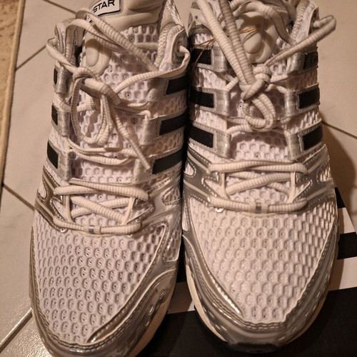 Adidas Adistar men's shoes new, size 46 2/3, white silver