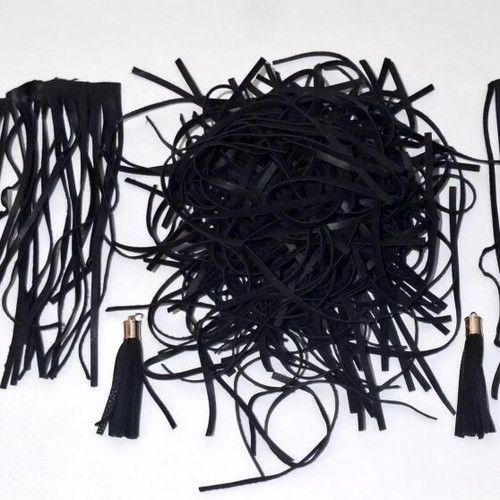 Fringes like new, individual and connected pieces, 24-27 cm