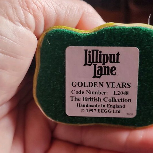 Lilliput Lane Golden Years miniature house new