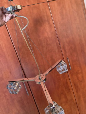 Ceiling lamp used, quality metal