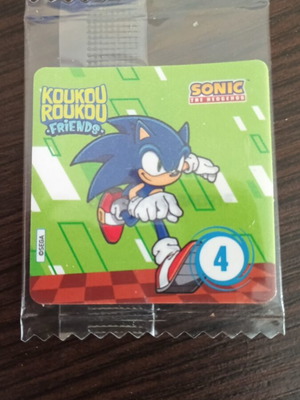 Κουκουρούκου Sonic #4 σαν καινούργιο, στη ζελατίνα