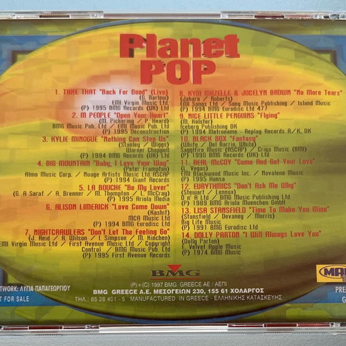 Planet pop collection CD used