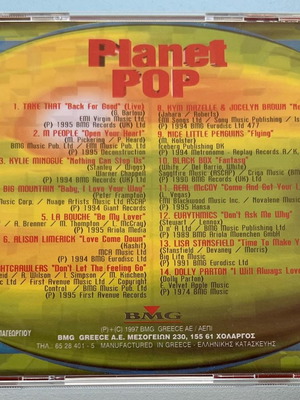 Planet pop collection CD used