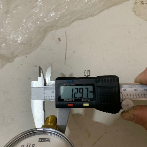 Wika manometer like new