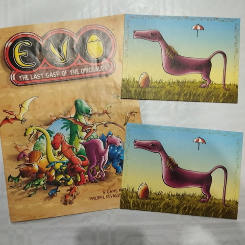 EVO board game by Euro Games, dinosaur evolution