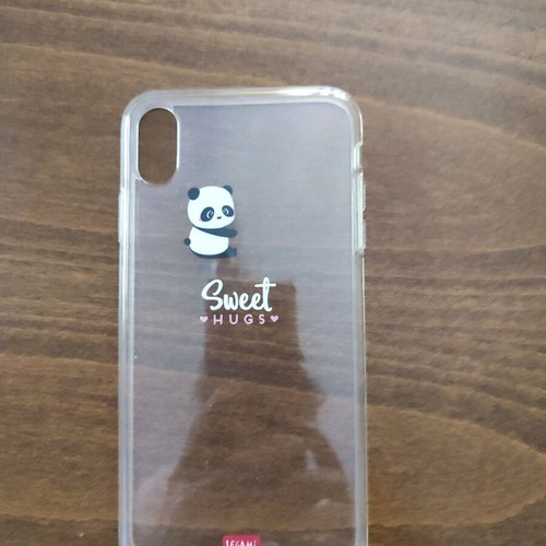 Legami transparent case for iPhone XS Max Panda new
