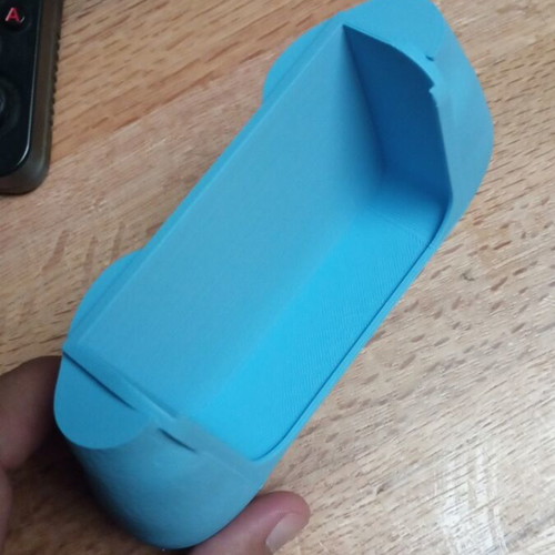 R36s blue case for handheld console, 3D printed, new