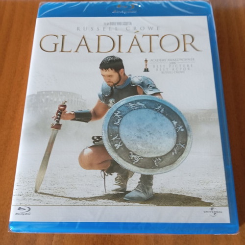 Gladiator Blu-ray new with Greek subtitles