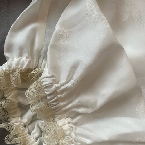 Zadig & Voltaire silk blouse size M like new, white