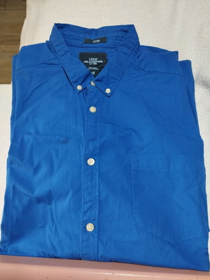 H&M men's shirt XL blue like new