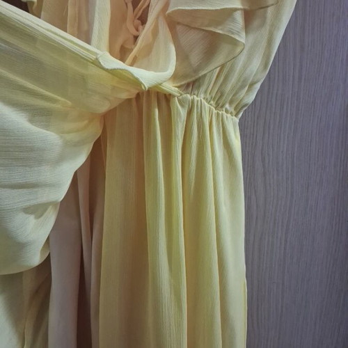 Zic Zac dress yellow new, size M