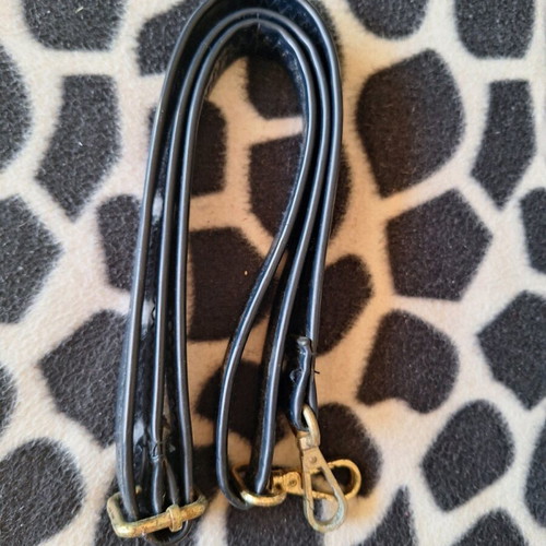 Black bag strap like new with adjustable length