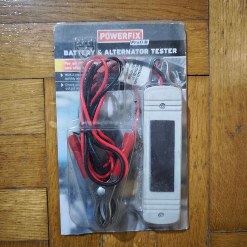 Tester for car battery and alternator new