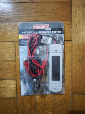 Tester for car battery and alternator new