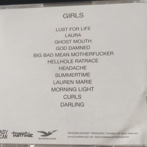 Girls album CD used, rock