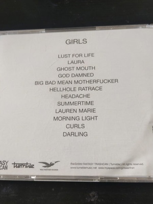 Girls album CD used, rock