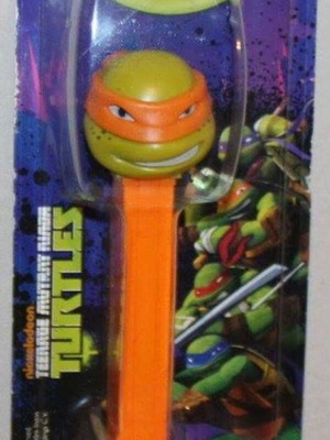 Pez TMNT Michelangelo καινούργιο με καραμέλες μη βρώσιμες