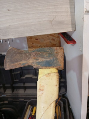 Axe used