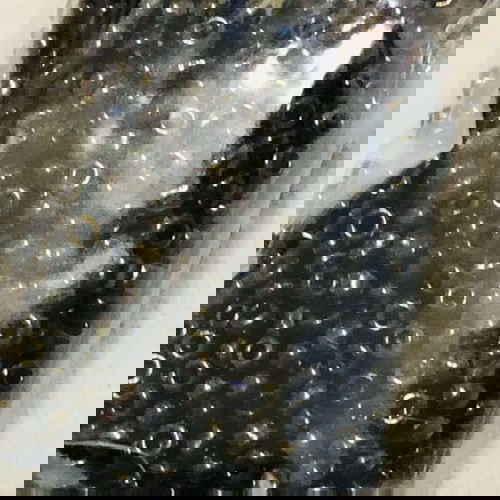 Γυάλινες χάντρες LUMINGZANG No 38 καινούργιο, 1000 τεμ., 1 mm