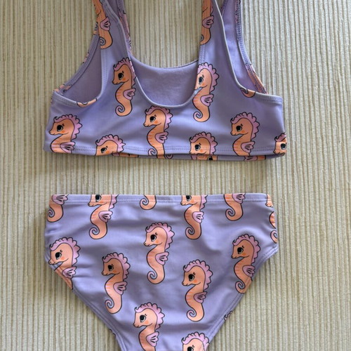H&M Bikini for Girls 5-6 Years Like New, Purple and Orange