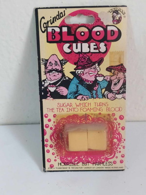 Magic tricks Blood cubes made in England