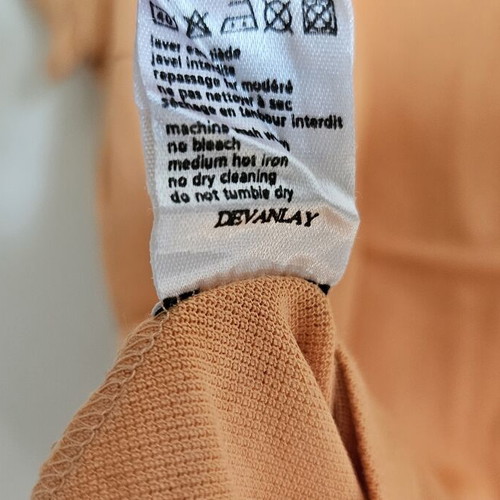 Lacoste basic t-shirt, orange, size M