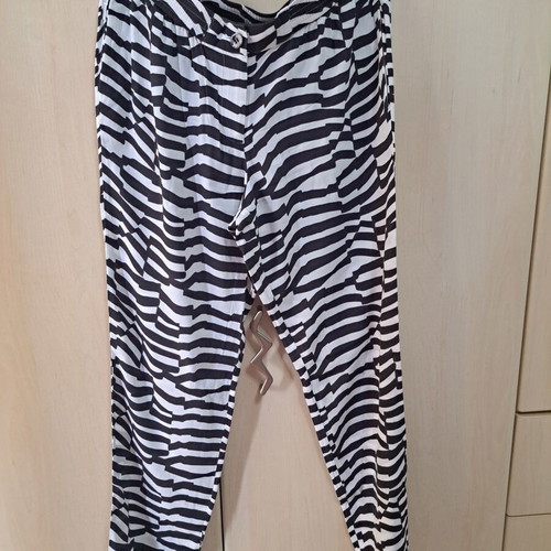 Armani Jeans women's summer pants black and white new