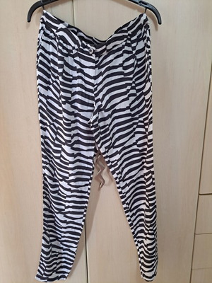 Armani Jeans women's summer pants black and white new